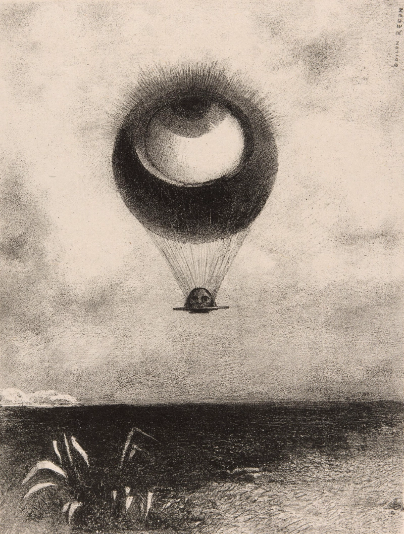 Eye-Balloon by Odilon Redon